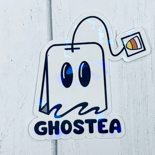 Ghostea Sticker