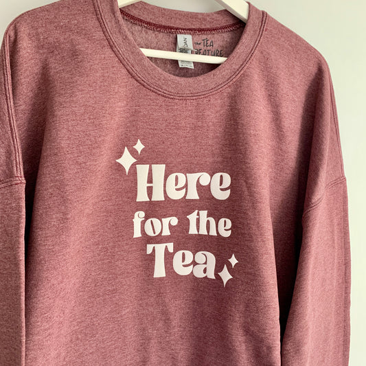 Here for the Tea Crewneck