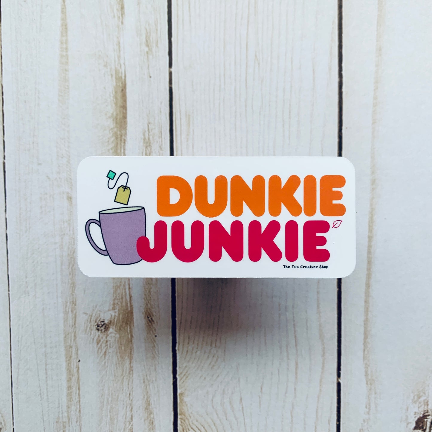 Dunkie Junkie Vinyl Sticker