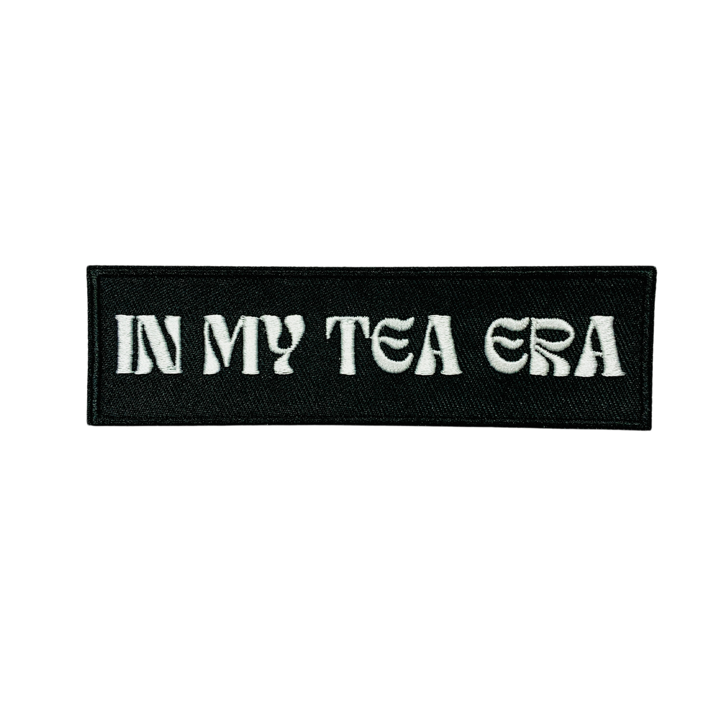 In My Tea Era Embroidered Patch