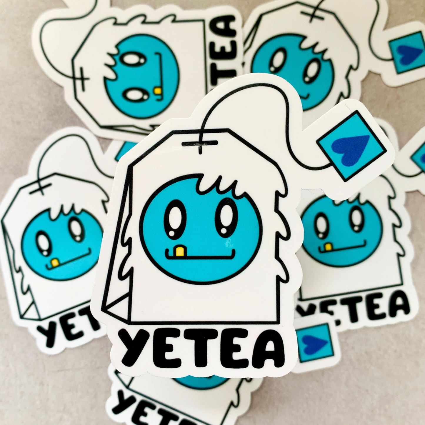 Yetea Vinyl Sticker