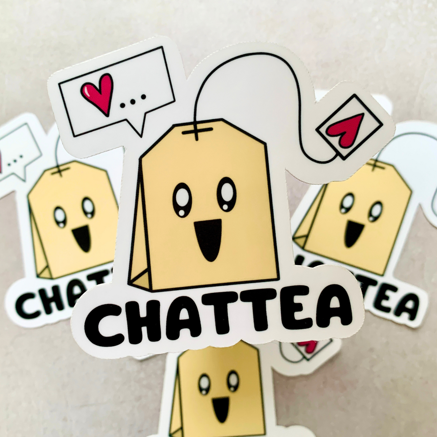 Chattea Vinyl Sticker