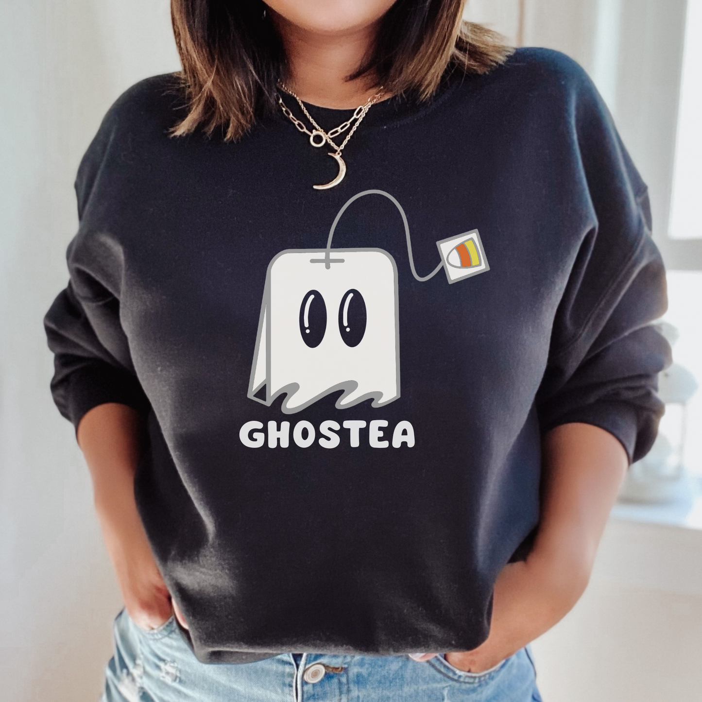 Ghostea Crewneck Sweatshirt